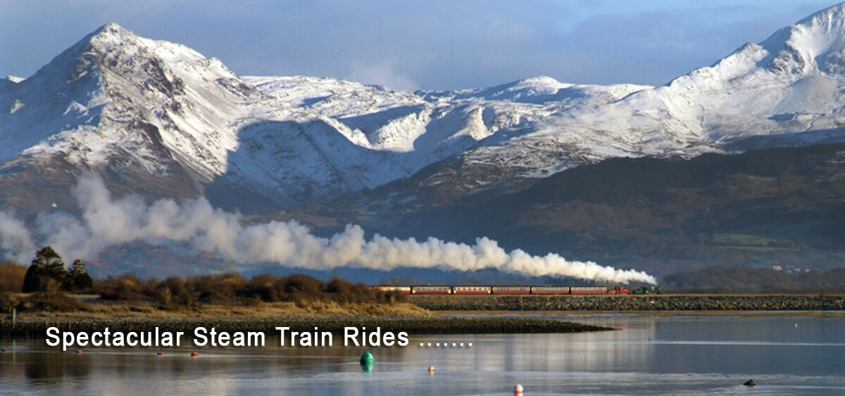 Ffestiniog & Welsh Highland Railway - stunning steam train rides through Snowdonia